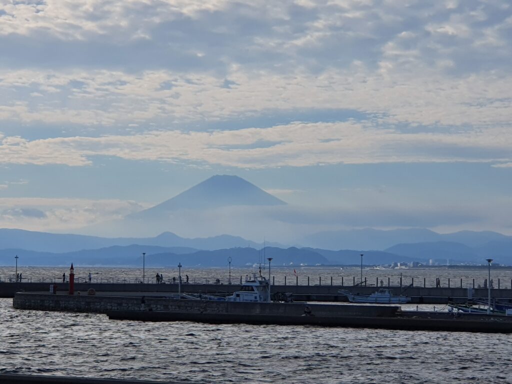 View of Mt. Fuji from Shonan Kaigan