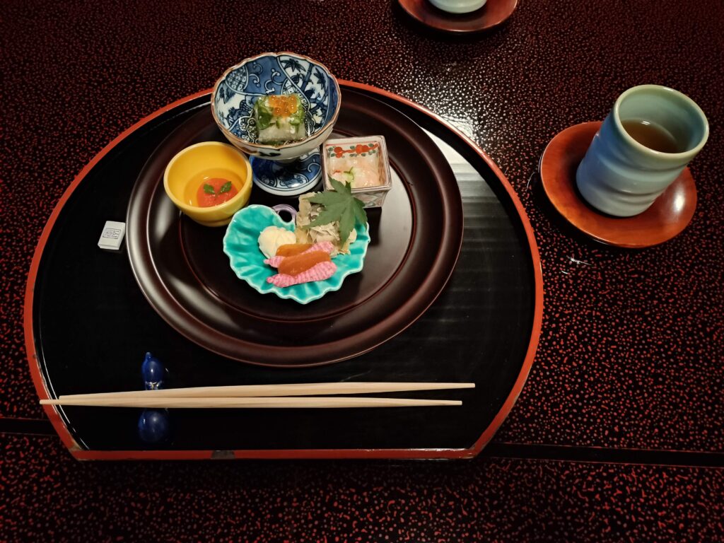 Kaiseki dinner in Nasu Japan