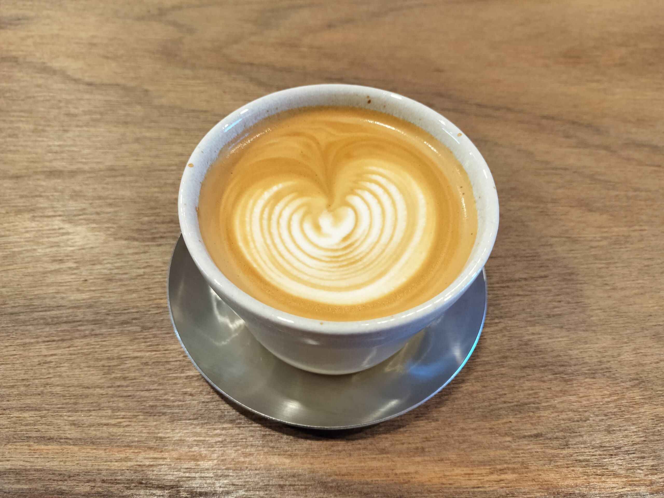 Flat white at First Crop Rostery Kiyosumi-shirakawa Koto-ku