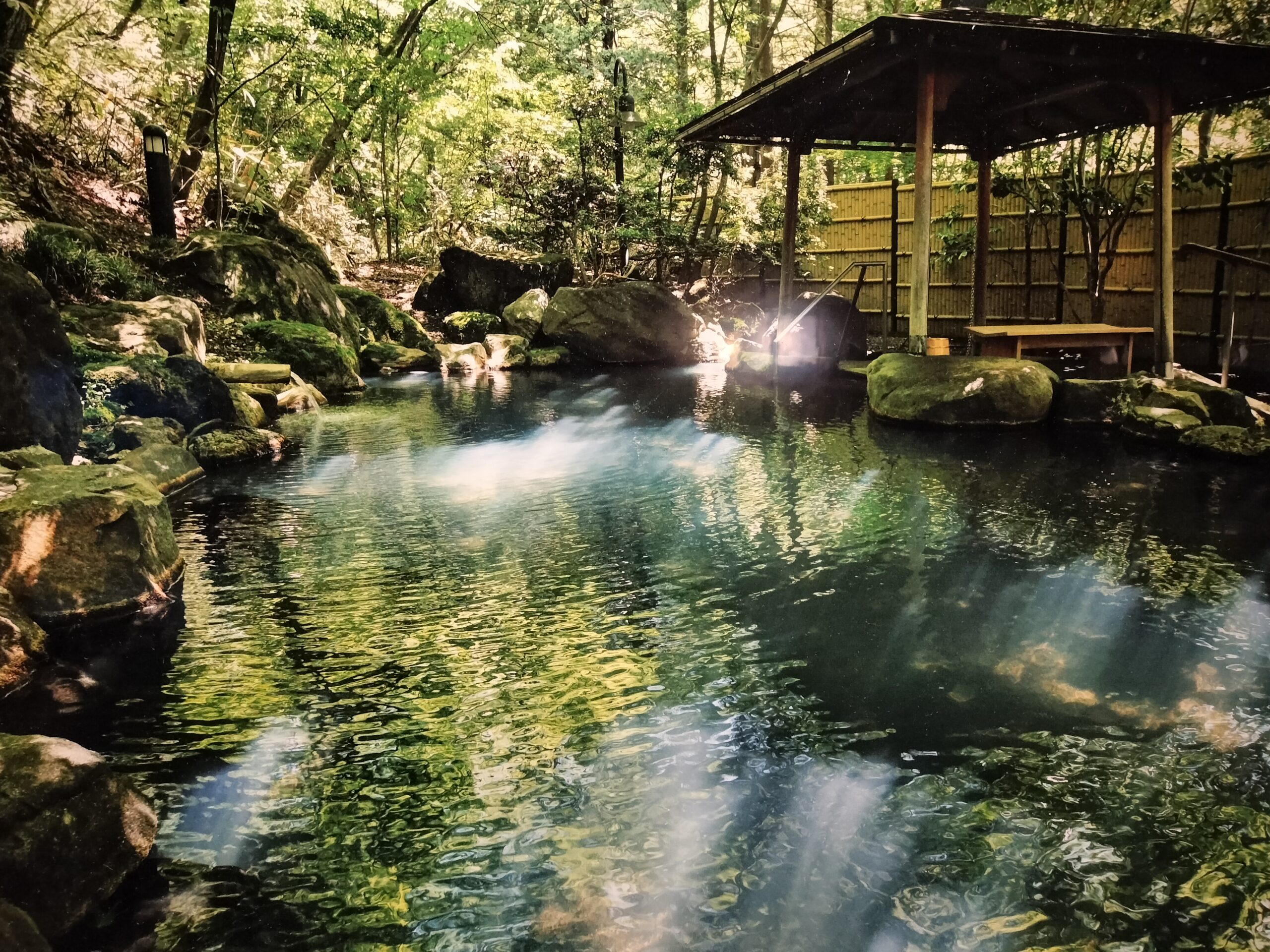 sanraku hot spring roten-buro onsen