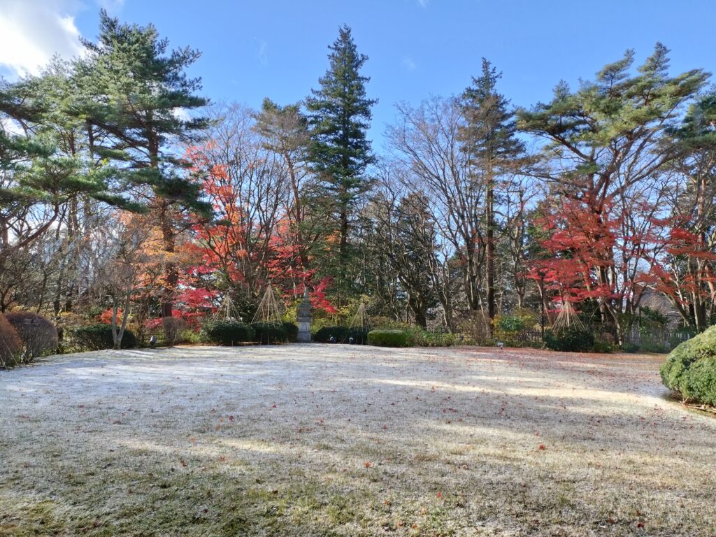 Sanraku Japanese garden view